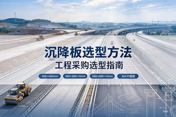 淮阴沉降板选择方法