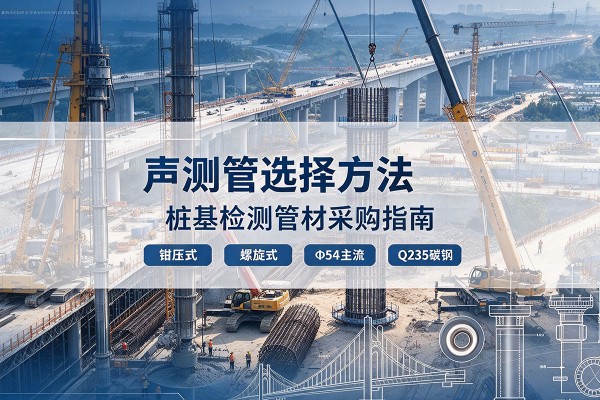 淮阴声测管选型标准