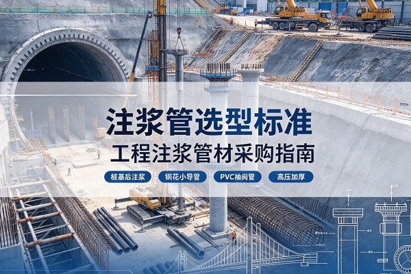 淮阴注浆管选型标准