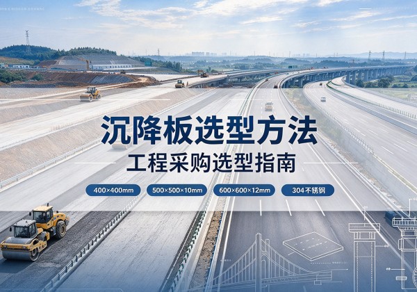 淮阴沉降板选择方法